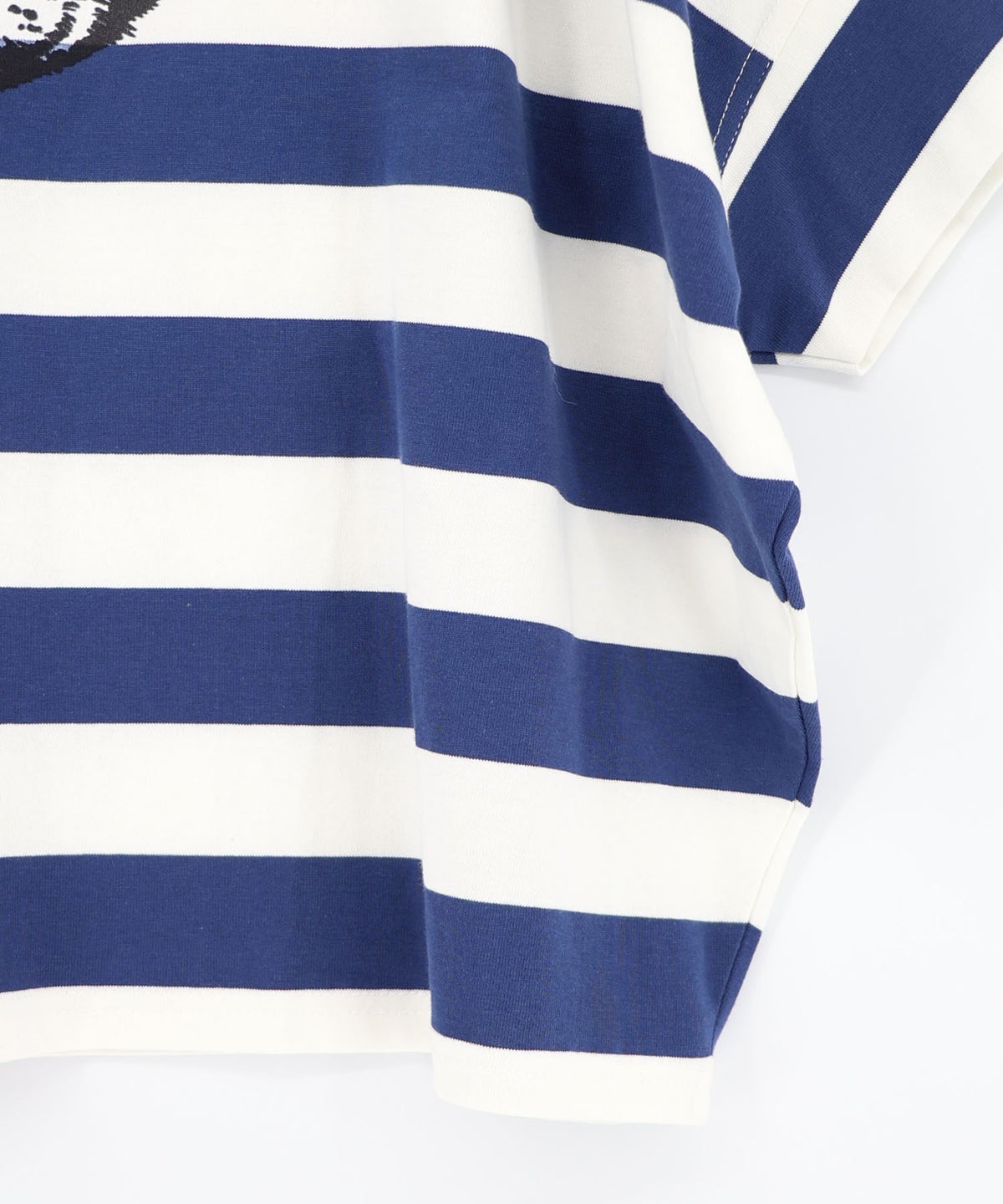 グラサンネコちゃん刺繍ボーダープルオーバー-17