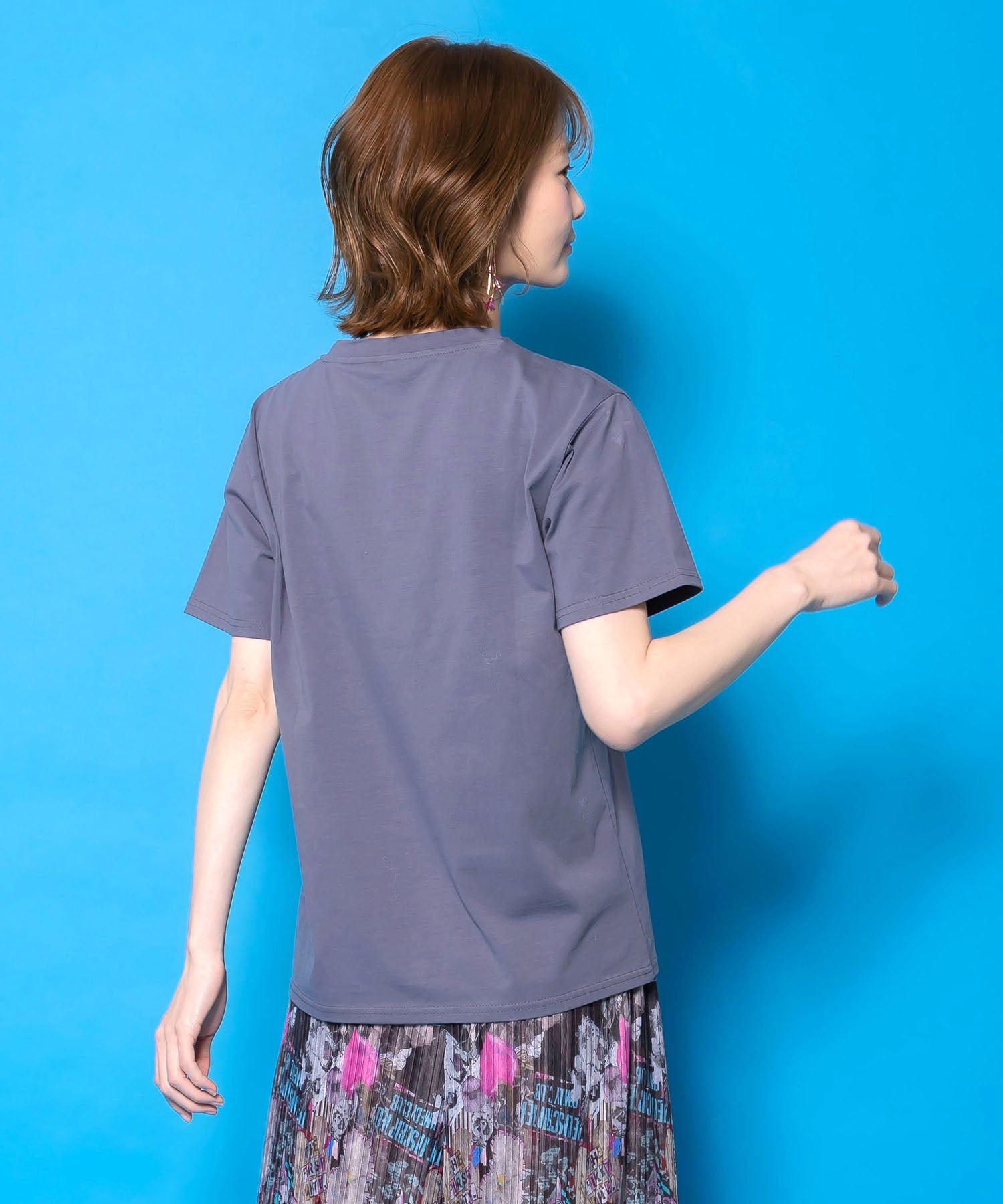 161652：スカラーちゃんポーチ付き3柄展開キャラ刺繍Tシャツの通販-ScoLar