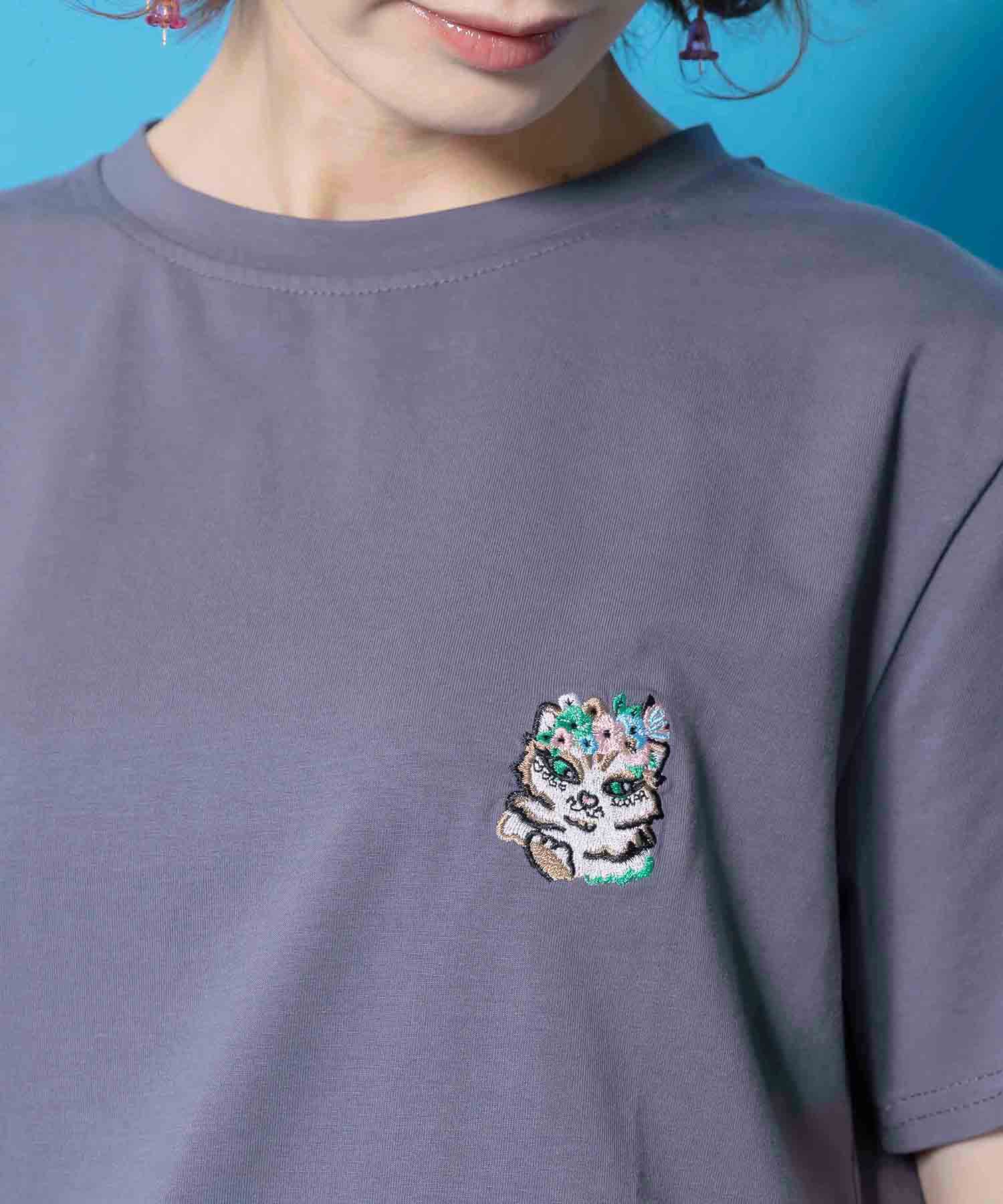 161652：スカラーちゃんポーチ付き3柄展開キャラ刺繍Tシャツの通販-ScoLar