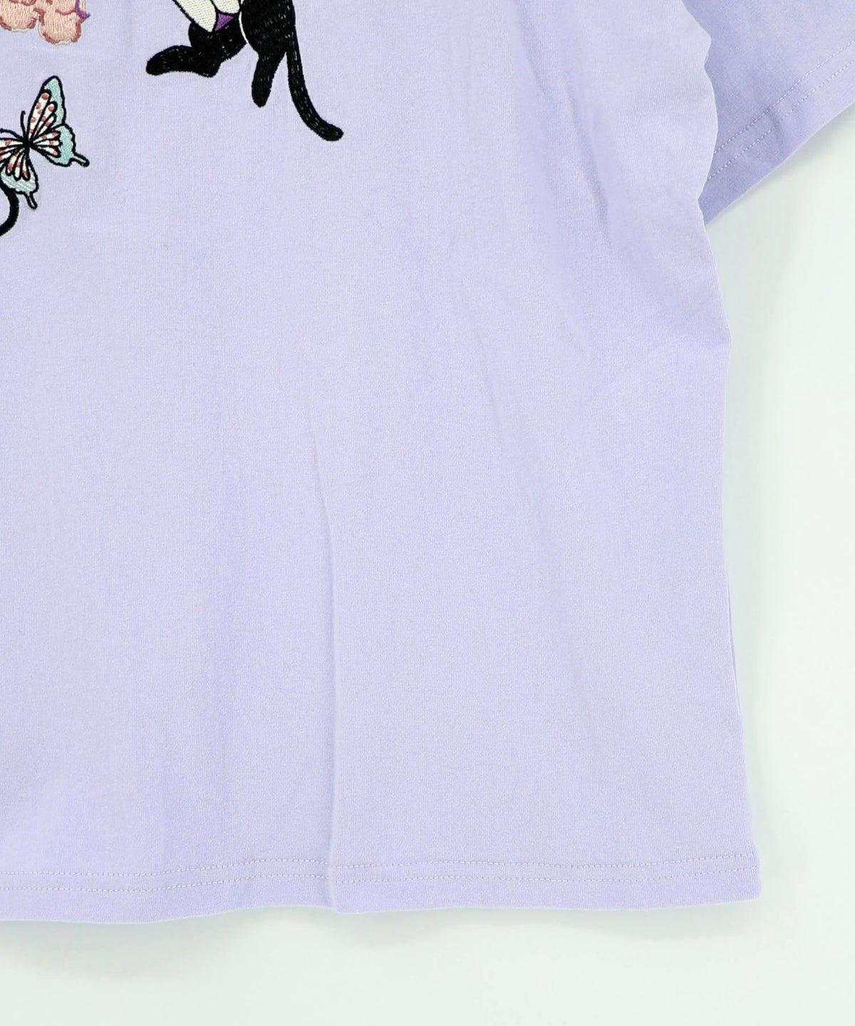 天日干しアニマルぬい刺繍Tシャツ-18