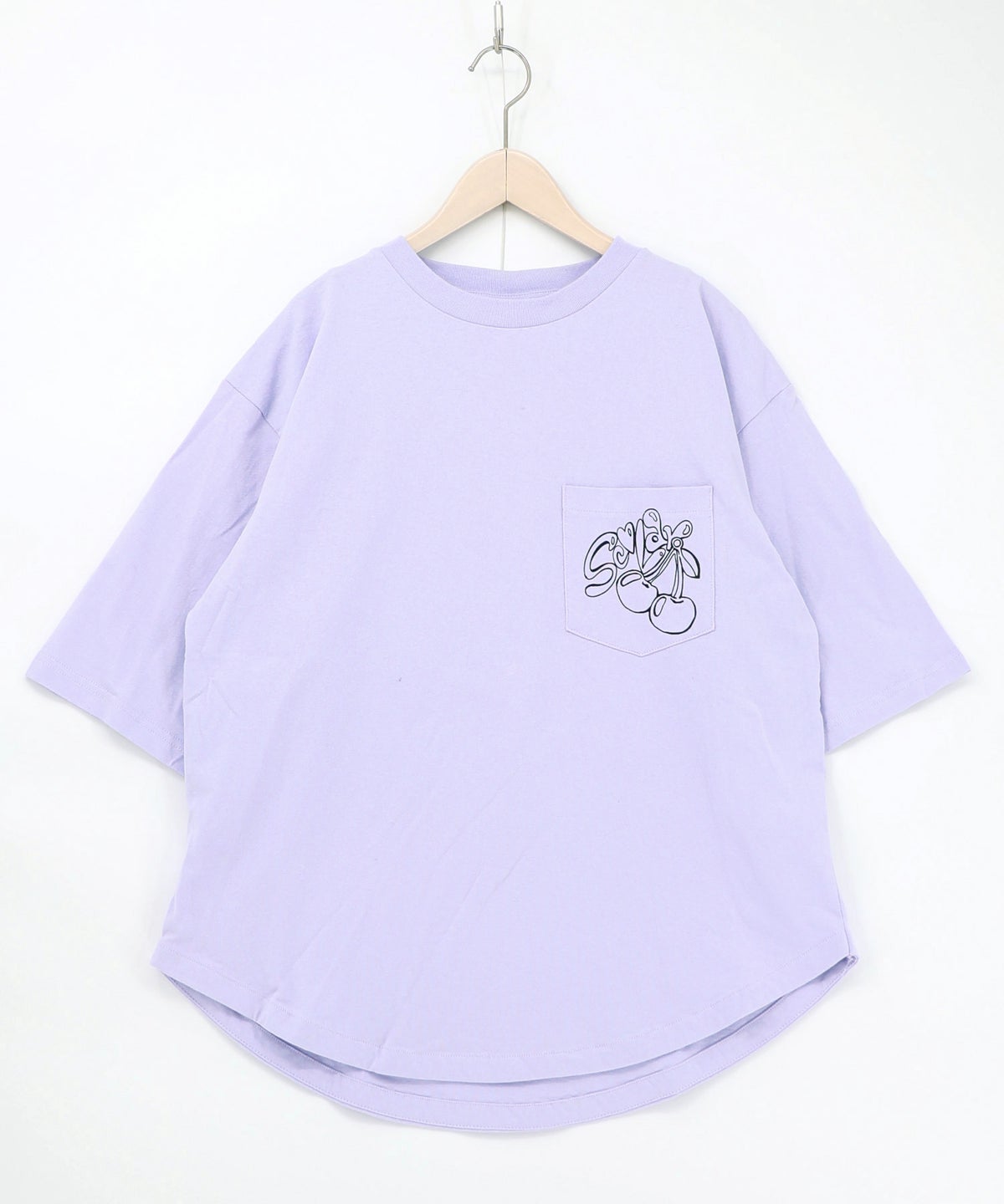 じゃらじゃらスカラーキーホルダー柄Tシャツ-14