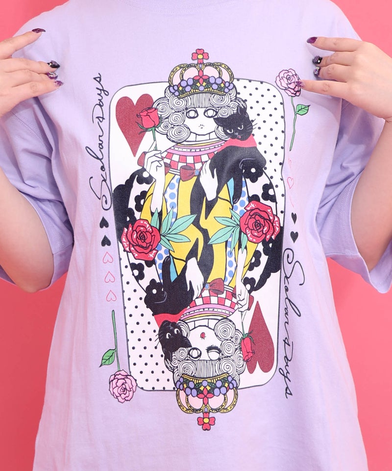 ハートの女王スカラーちゃんTシャツ-7