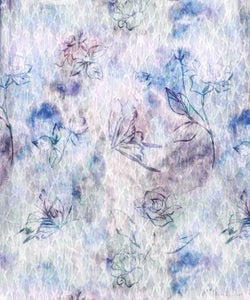 マーブル風花蝶刺繍チュールレースインナー-11