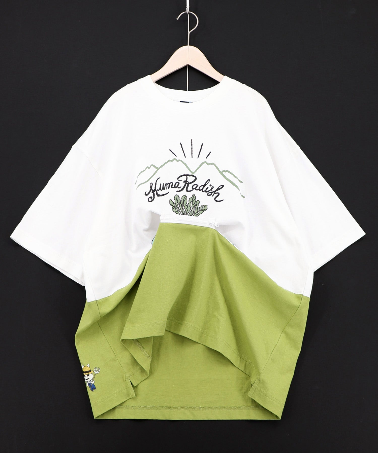 361119：山からクマ大根Tシャツの通販-ScoLar