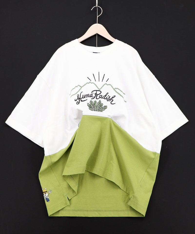 山からクマ大根Tシャツ-16