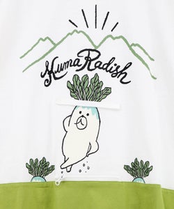 山からクマ大根Tシャツ-17