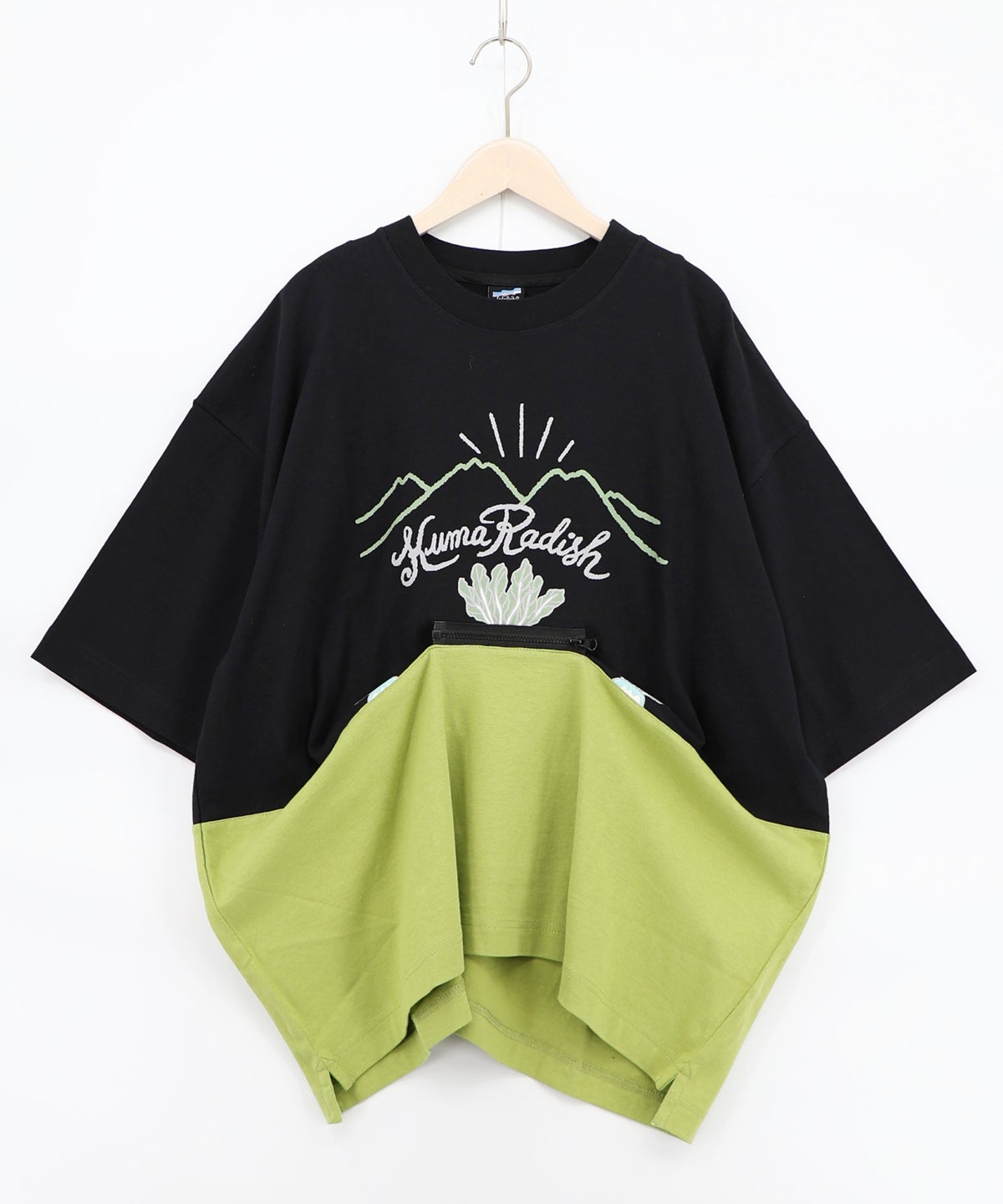 山からクマ大根Tシャツ-19