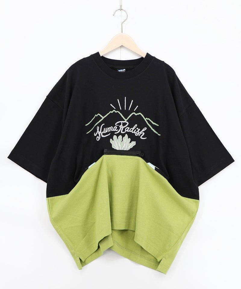 山からクマ大根Tシャツ-19