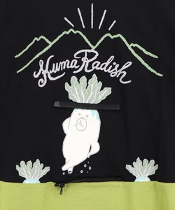 山からクマ大根Tシャツ-20