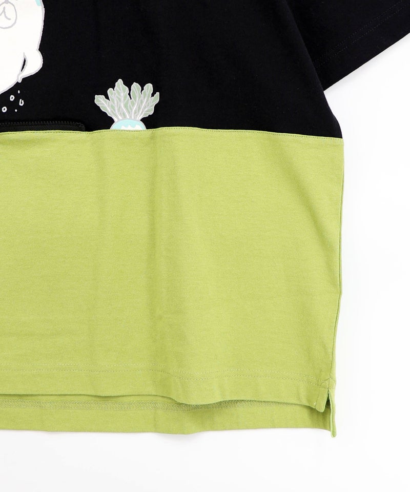 山からクマ大根Tシャツ-23