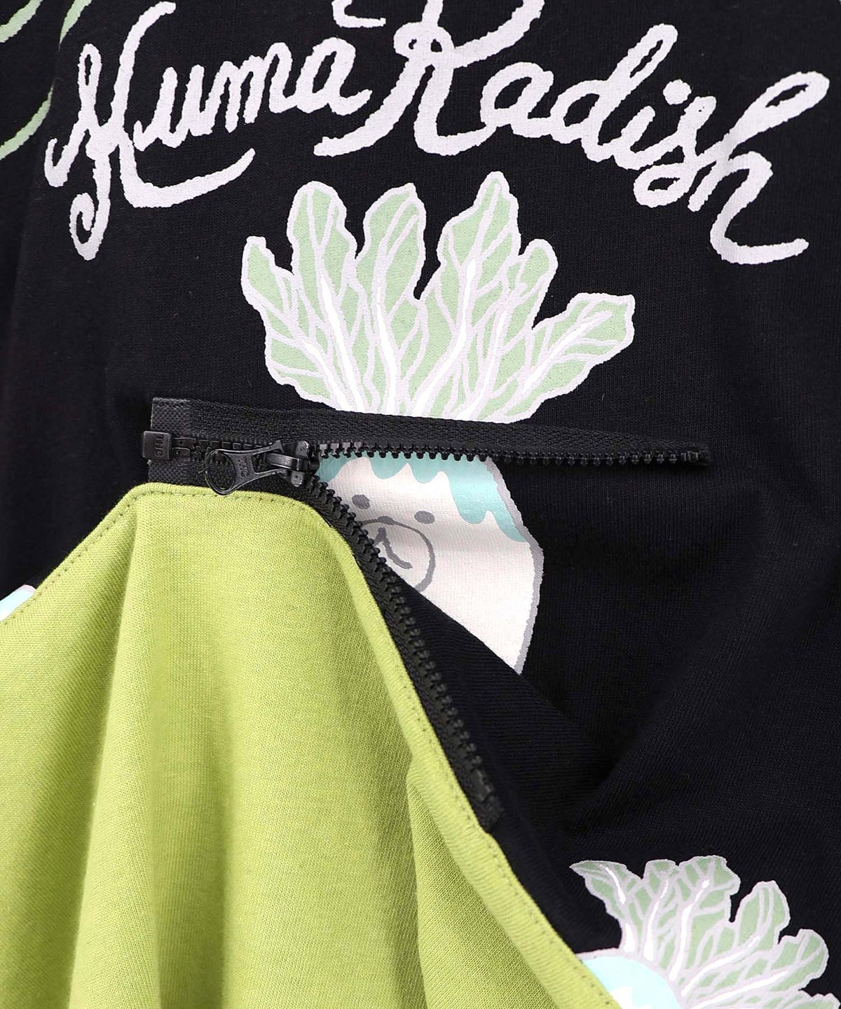 山からクマ大根Tシャツ-27