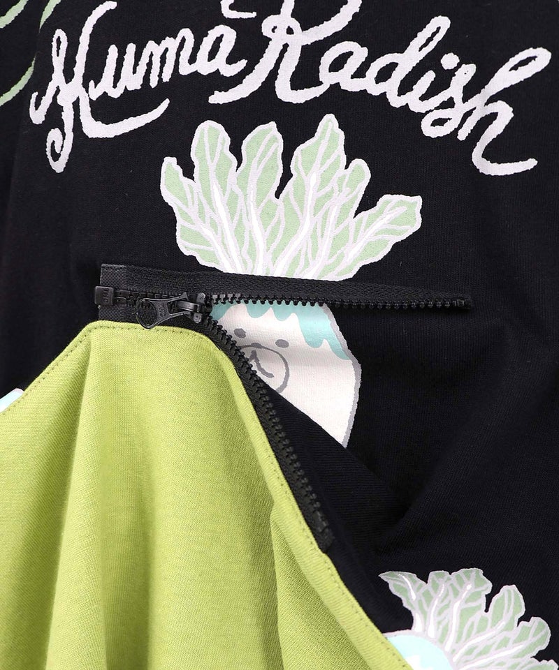 山からクマ大根Tシャツ-27