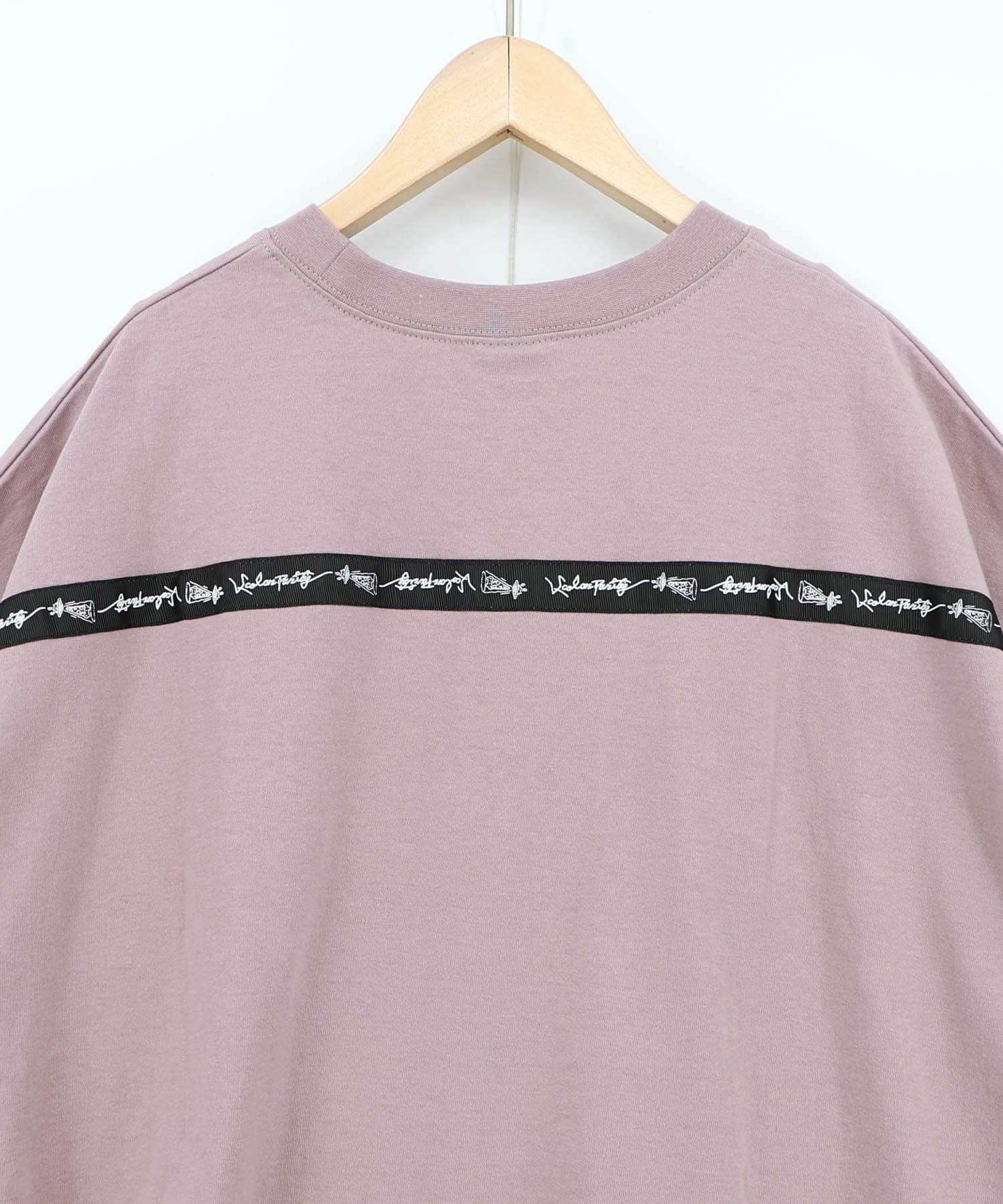 361118：夜更かしガブ 裾メッシュ切替Tシャツの通販-ScoLar
