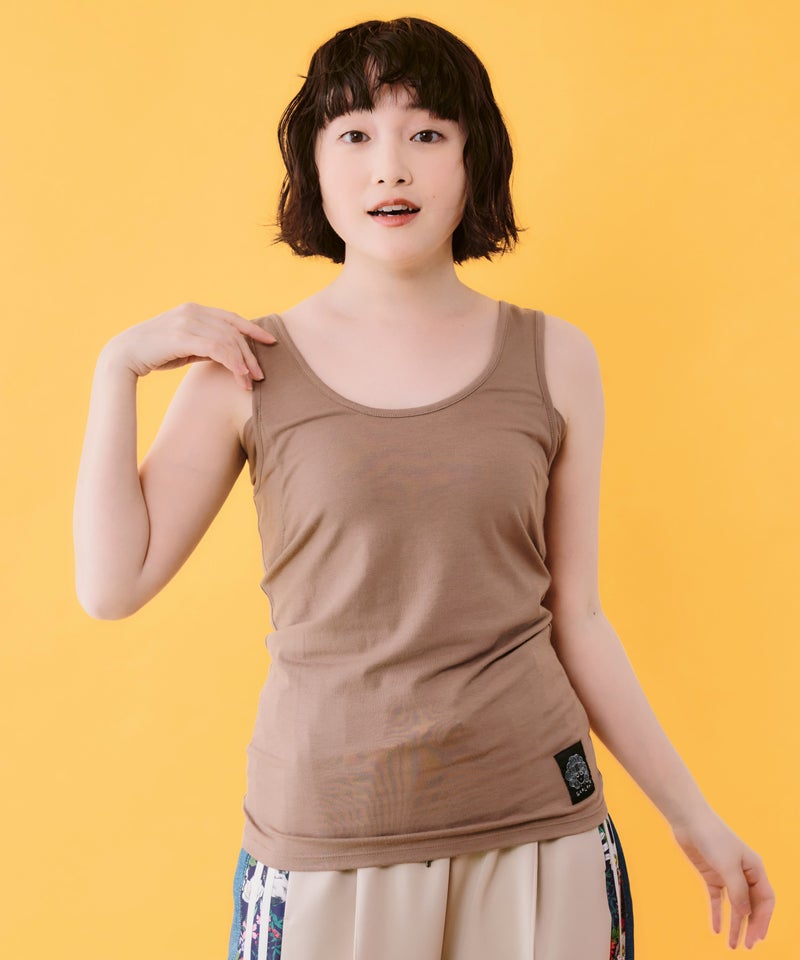 汗取りパッド付きタンクトップ-1