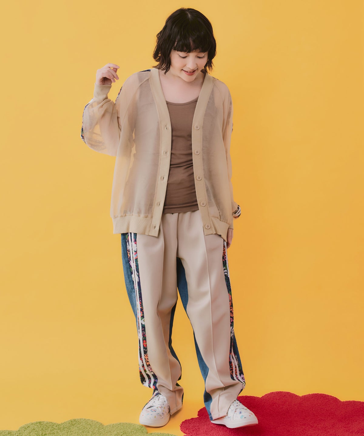 汗取りパッド付きタンクトップ-3