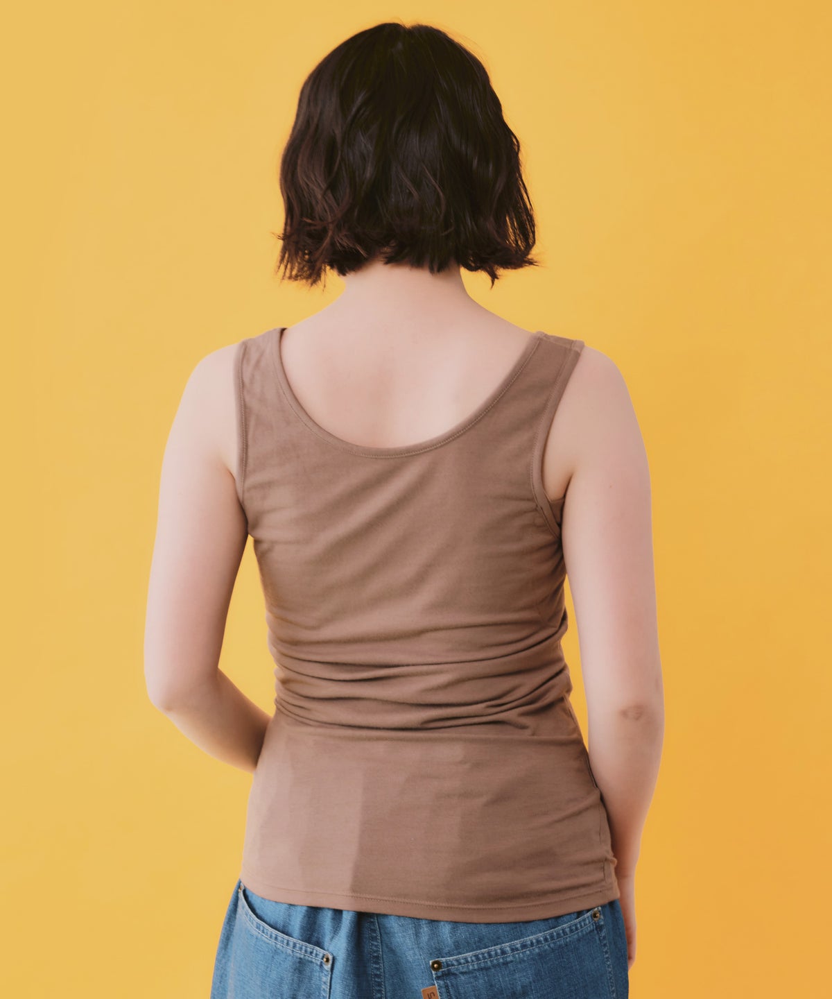 汗取りパッド付きタンクトップ-5