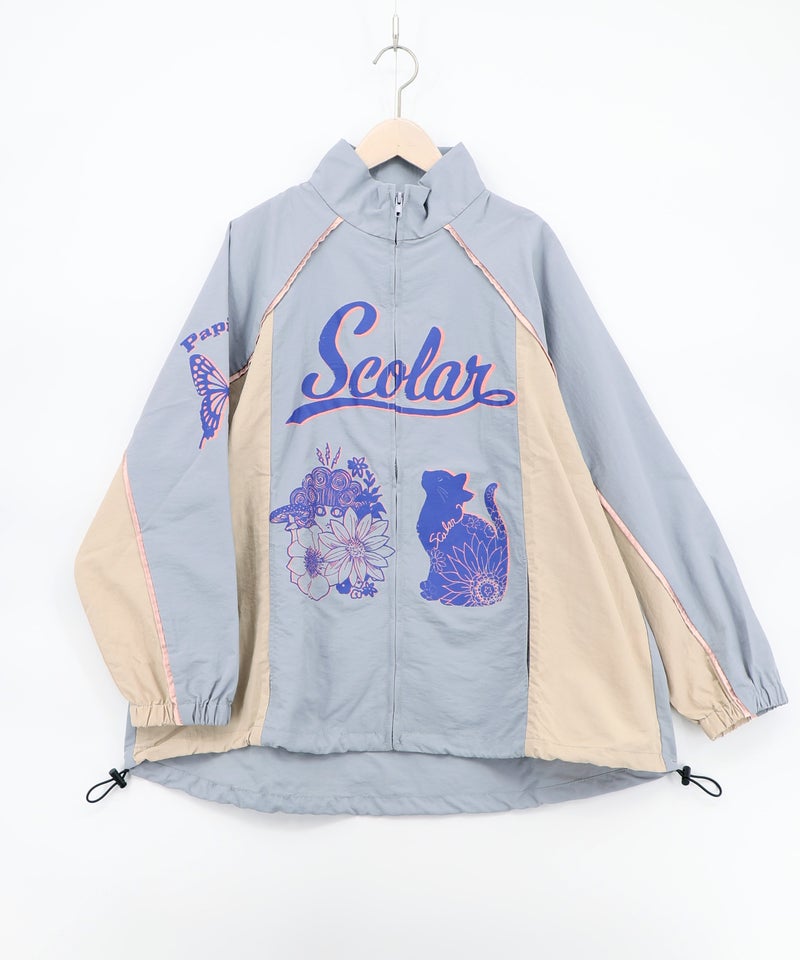 スカラーちゃん×ネコ レーシング風ブルゾン-13