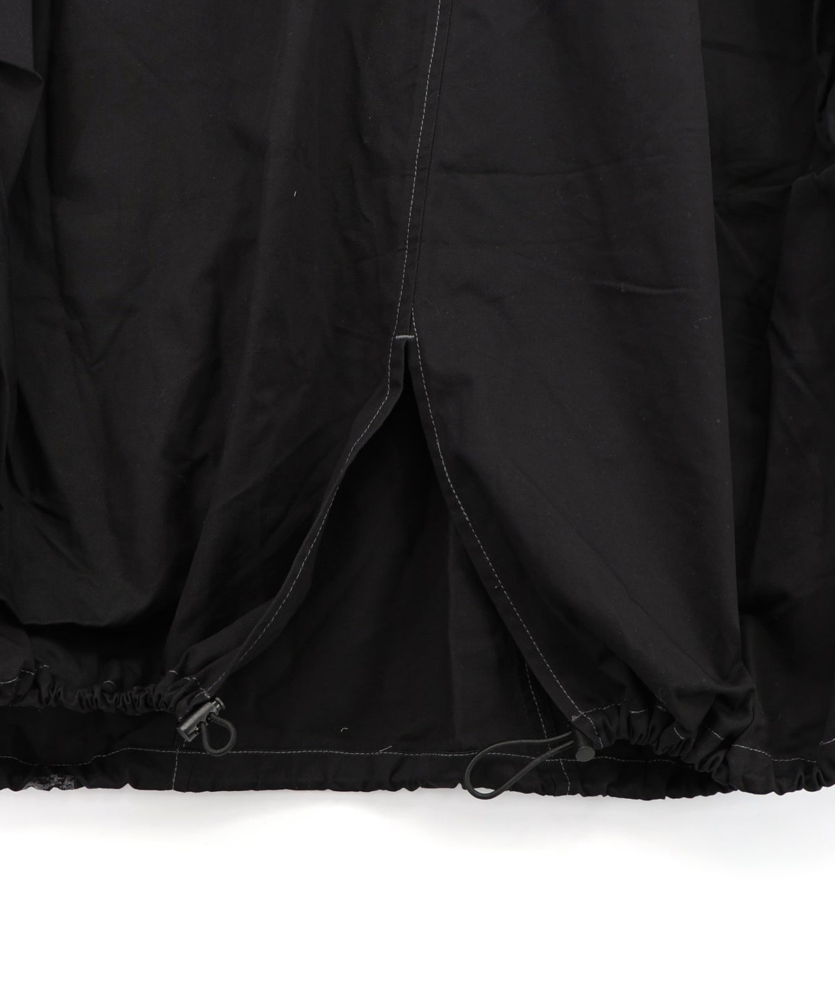 ベルトアジャスター付きバルーンデニムパンツ-30