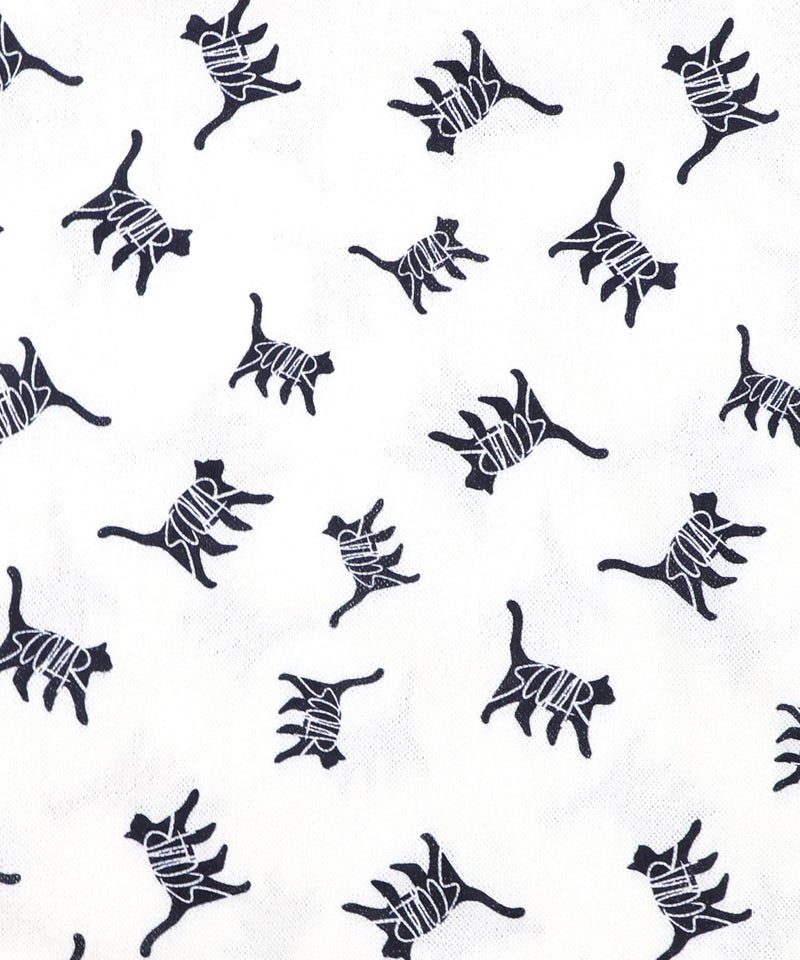 総柄ベロア×ストライプ柄チュールキャミワンピ-18