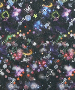 総柄ベロア×ストライプ柄チュールキャミワンピ-21