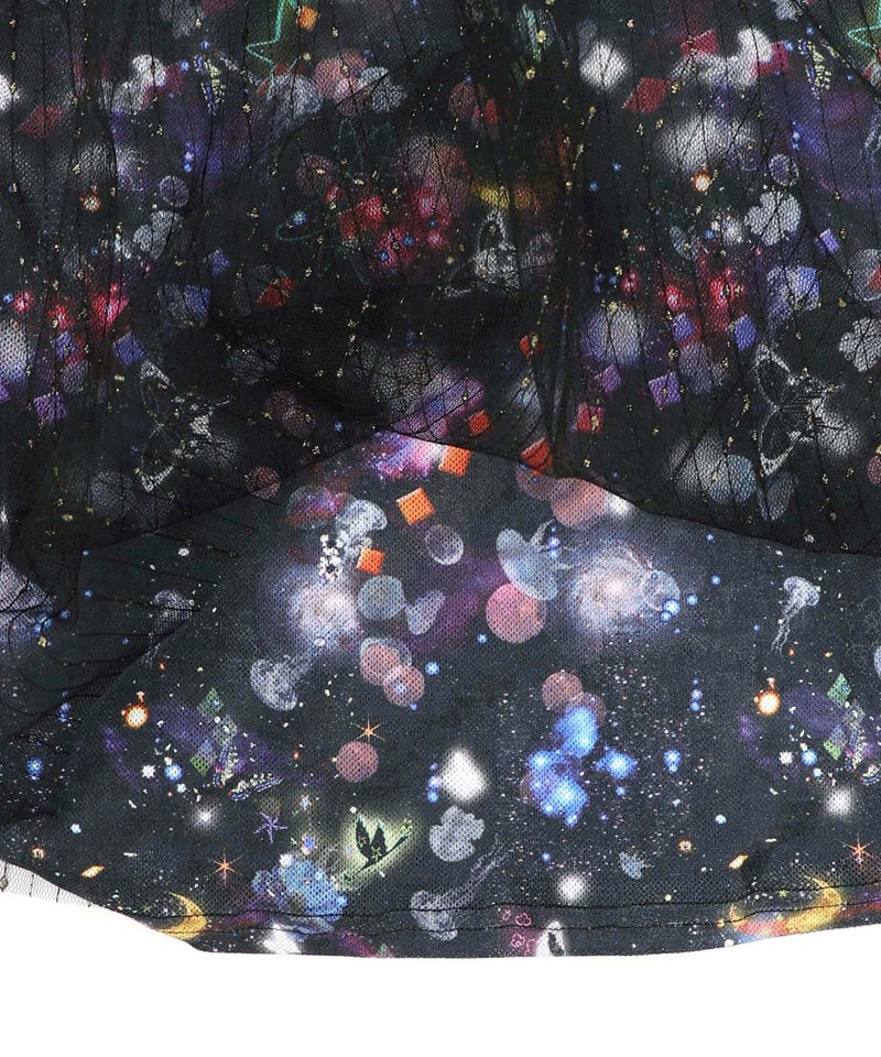 総柄ベロア×ストライプ柄チュールキャミワンピ-29