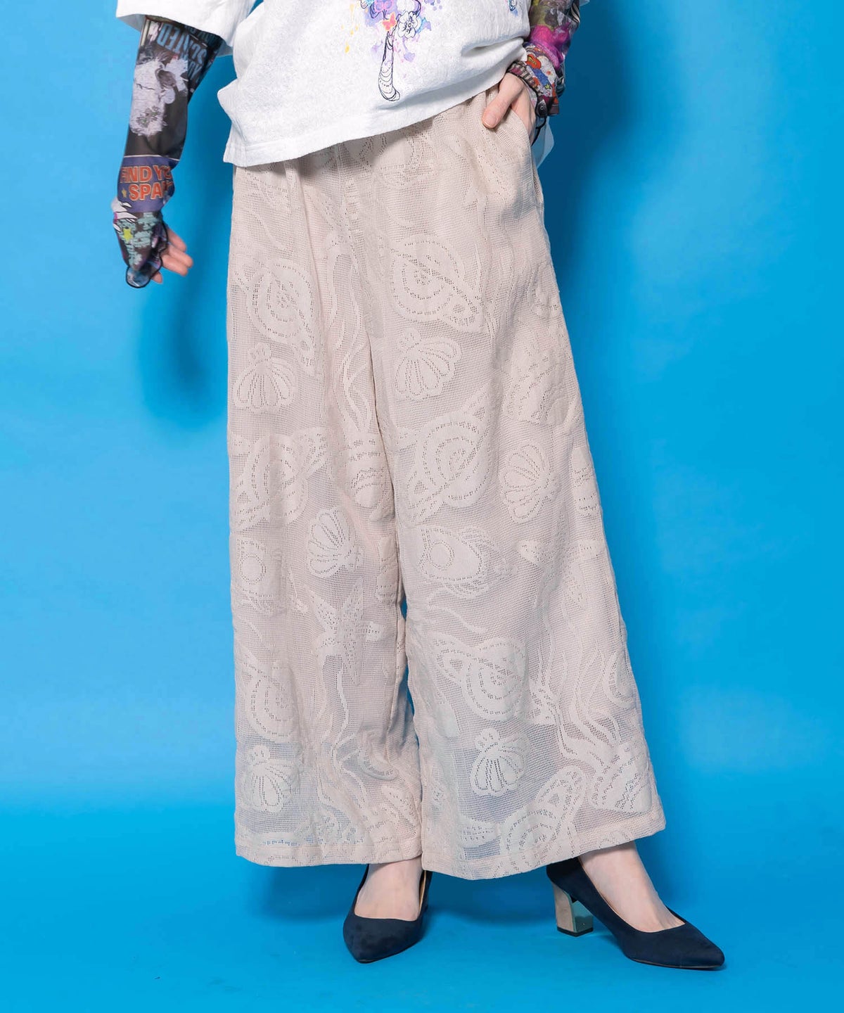 宇宙×海 オリジナルレースパンツ-1