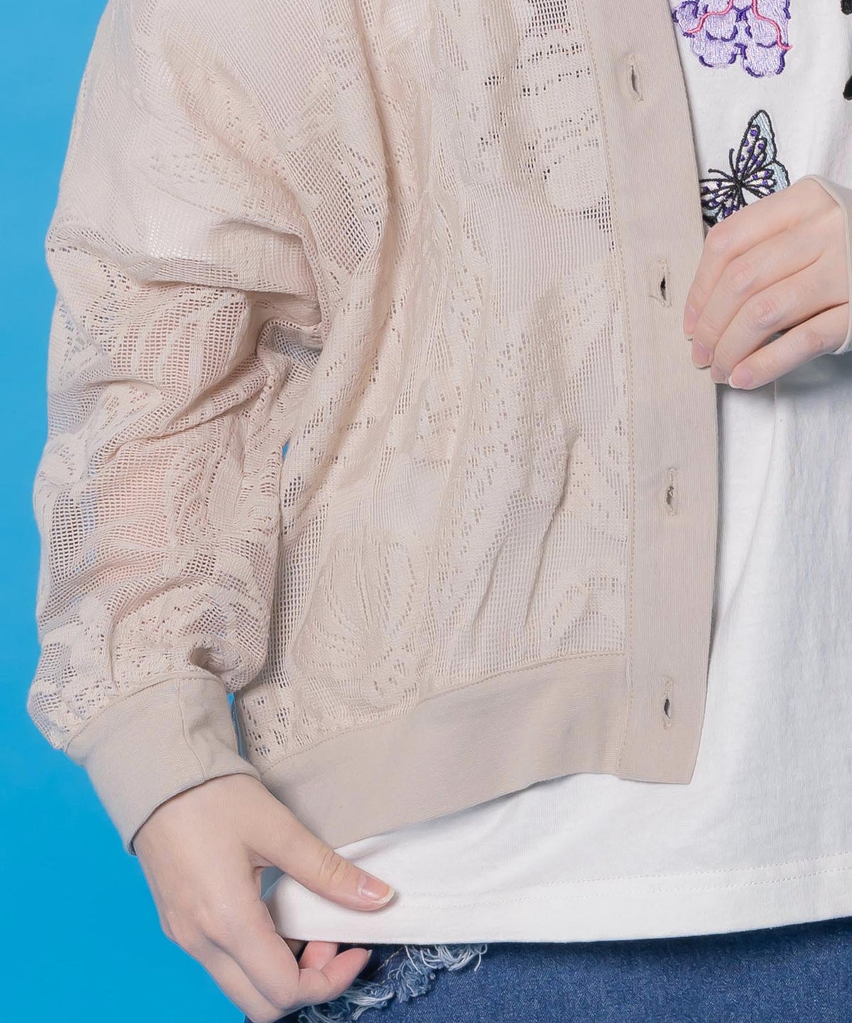 宇宙×海 オリジナルレースカーディガン-7