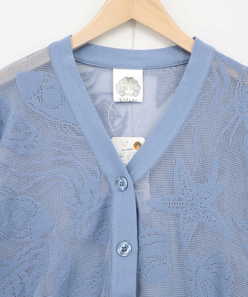 宇宙×海 オリジナルレースカーディガン-15