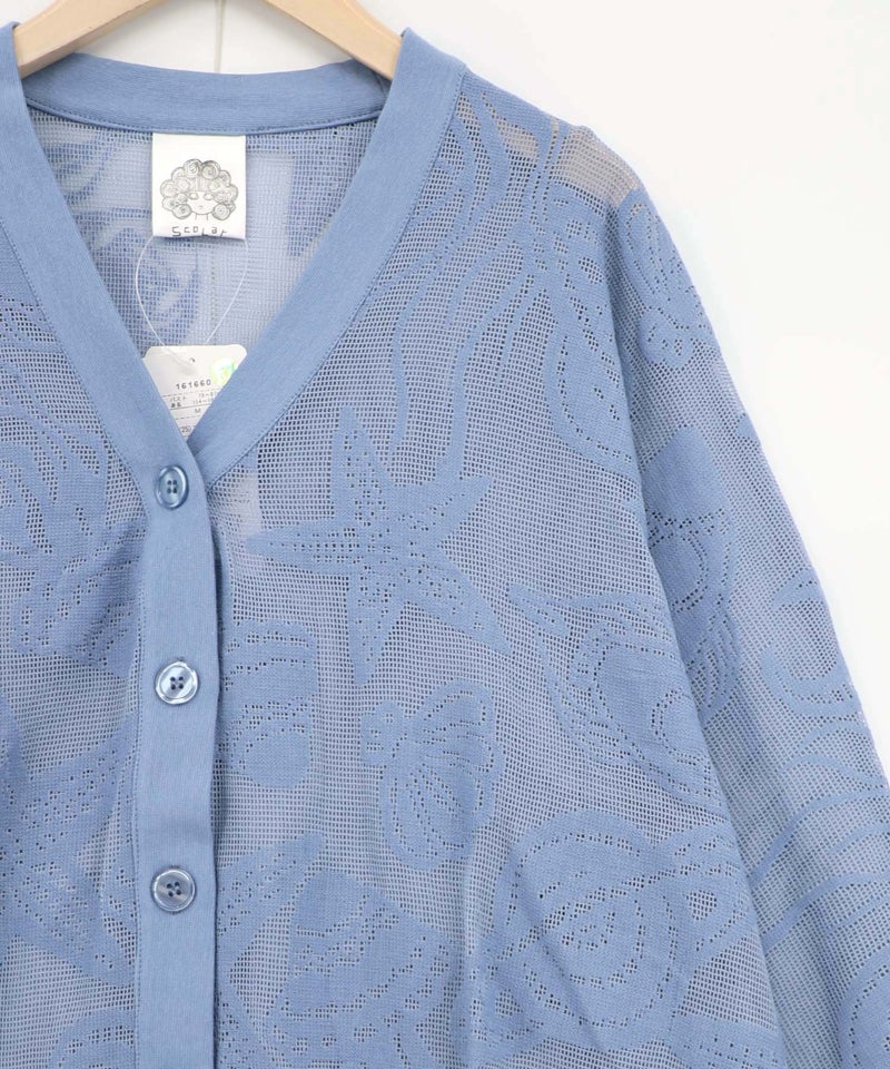 宇宙×海 オリジナルレースカーディガン-16