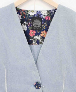 チュール重ねデニムジャケット-13