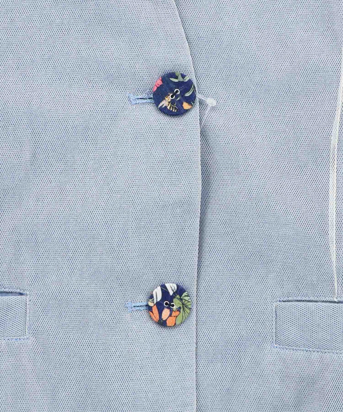 チュール重ねデニムジャケット-15