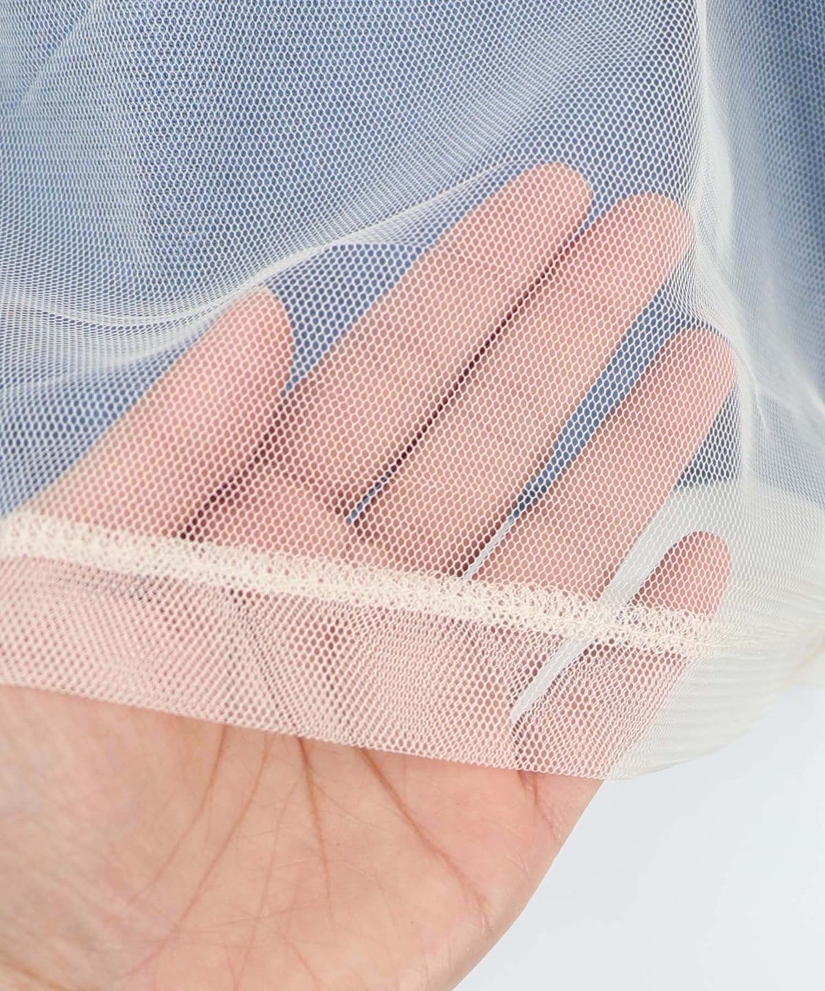 チュール重ねデニムジャケット-19