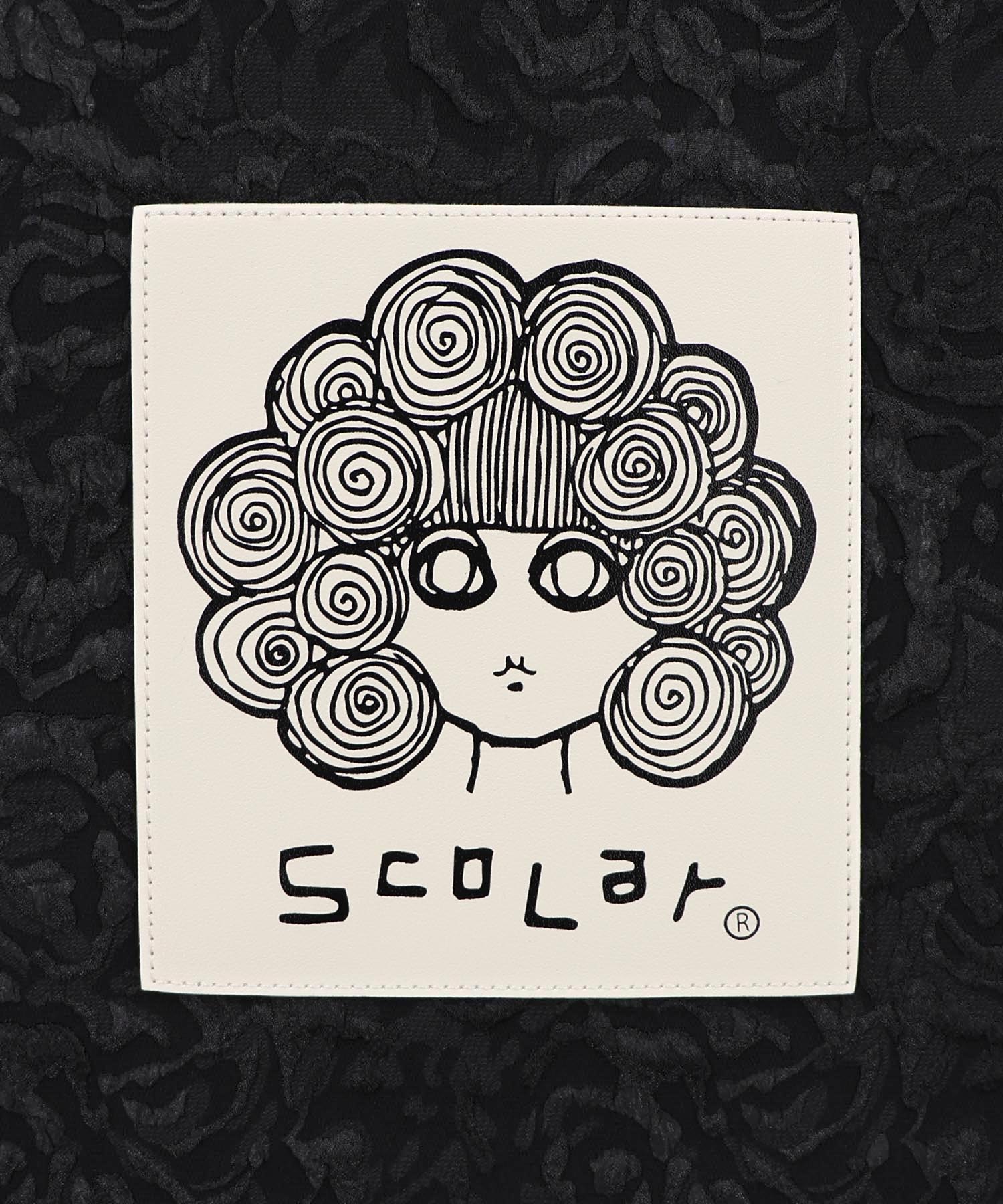 662432：スカラーちゃん付きフラワー柄トートバッグの通販-ScoLar