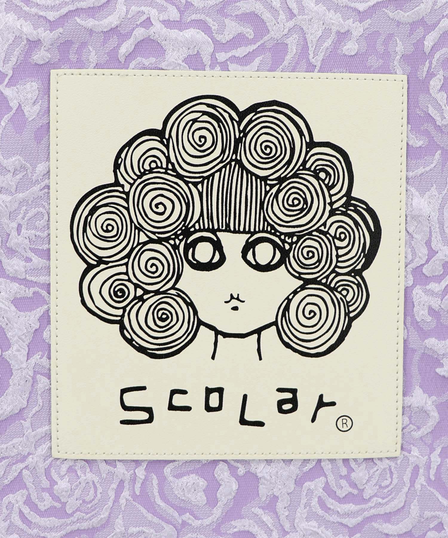 662432：スカラーちゃん付きフラワー柄トートバッグの通販-ScoLar