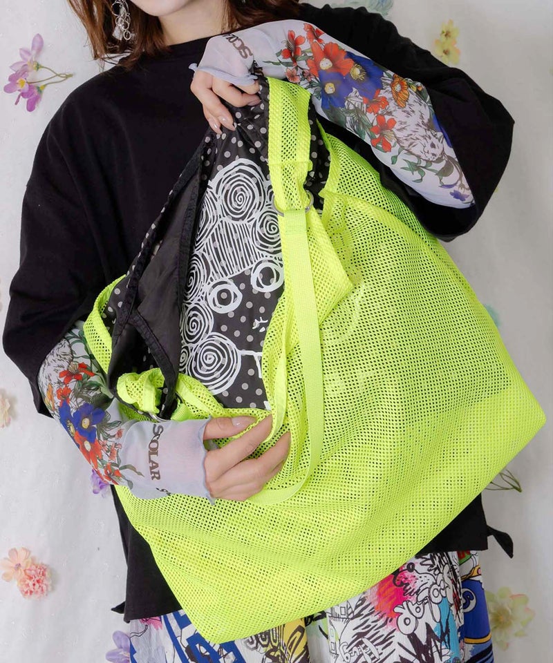 メッシュ×ベルト付き 3wayマルチバッグ-5