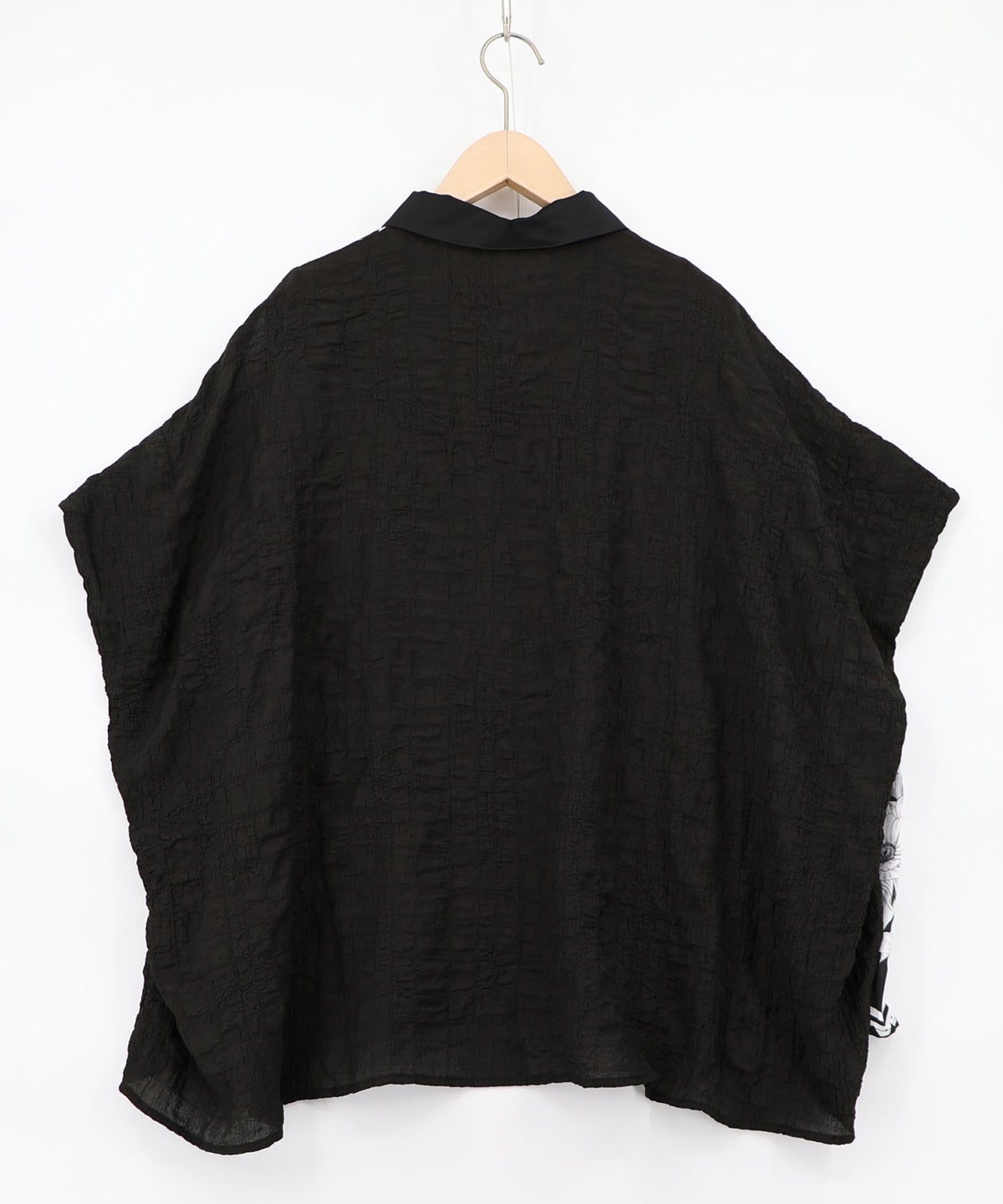 お花いっぱい アンティーク調シャツ-12