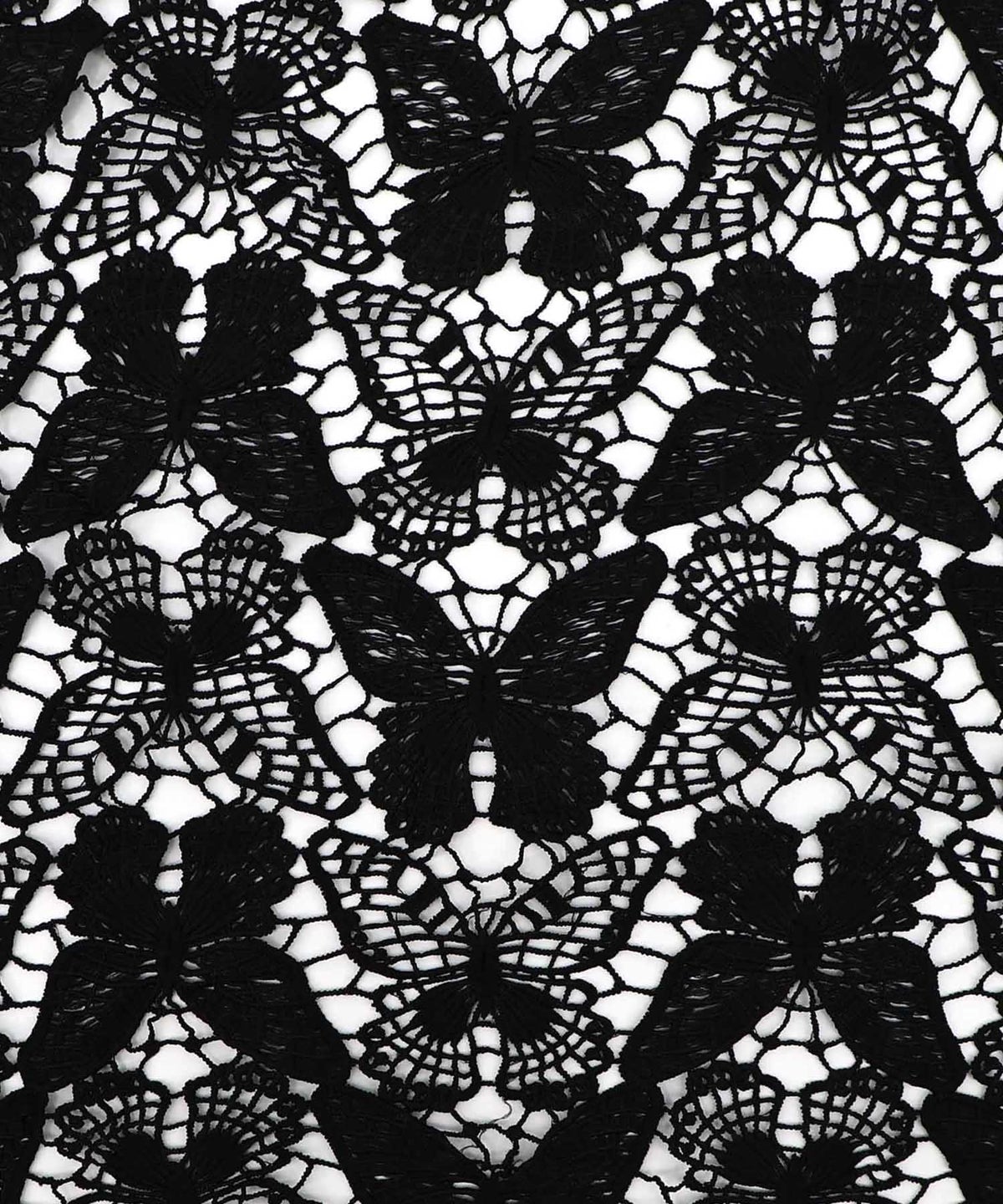 リボン付き蝶レースベスト-10