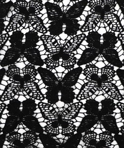 リボン付き蝶レースベスト-10