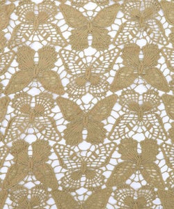 リボン付き蝶レースベスト-12