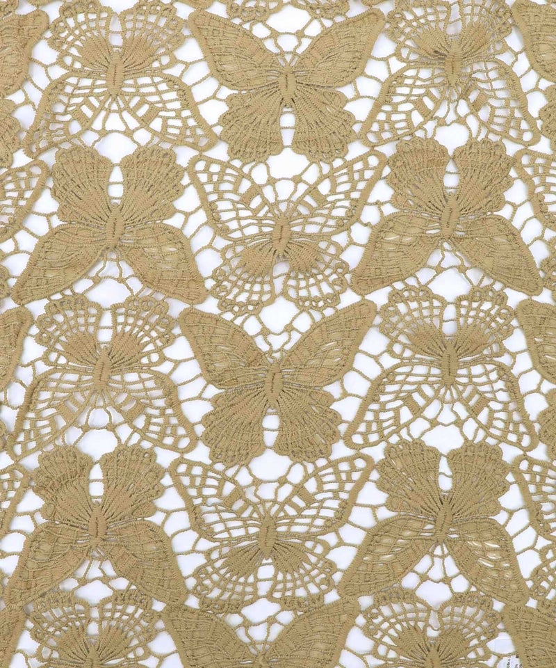 リボン付き蝶レースベスト-12