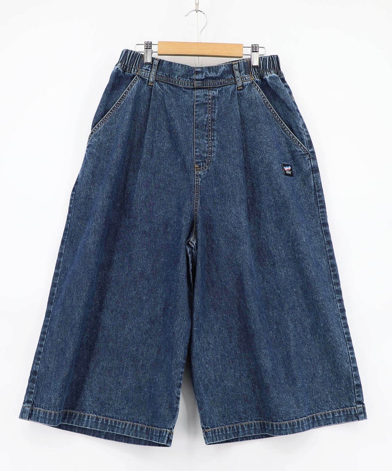 ネコパン刺繍 ツイルorデニムパンツ-23