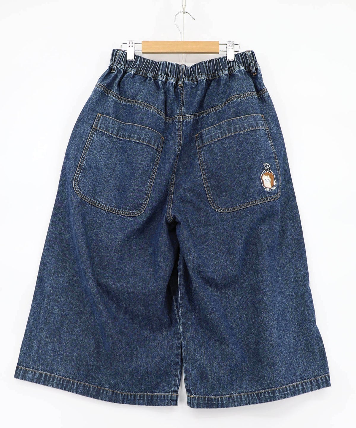 ネコパン刺繍 ツイルorデニムパンツ-24