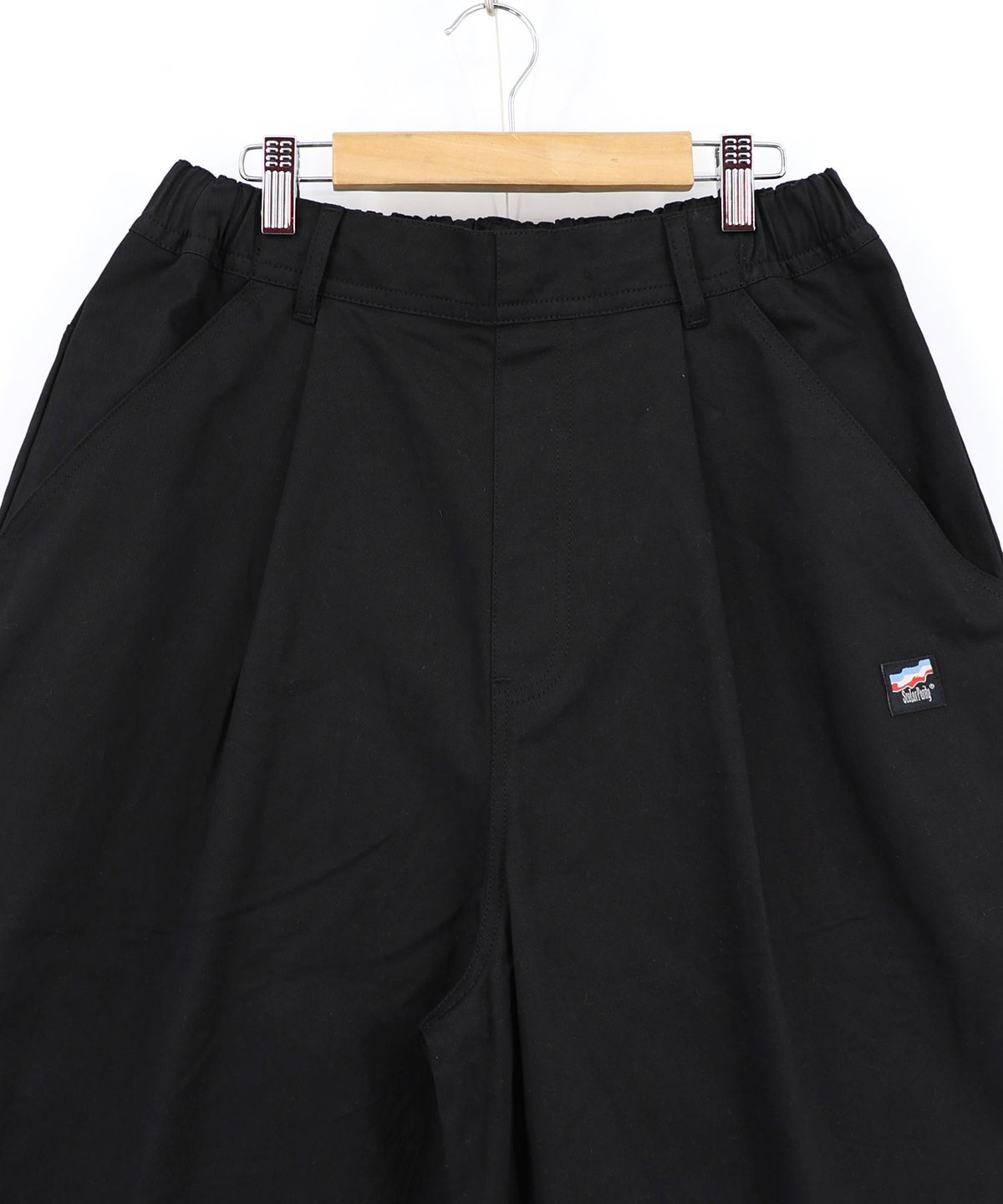 ネコパン刺繍 ツイルorデニムパンツ-26