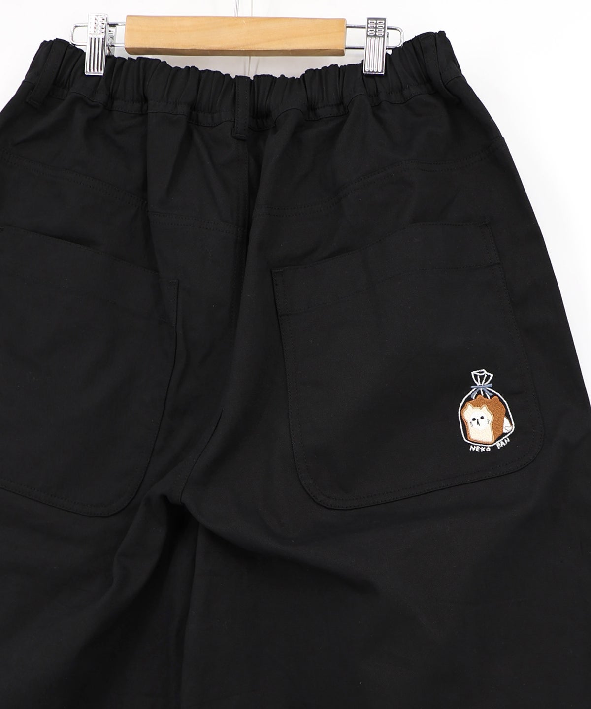 ネコパン刺繍 ツイルorデニムパンツ-29