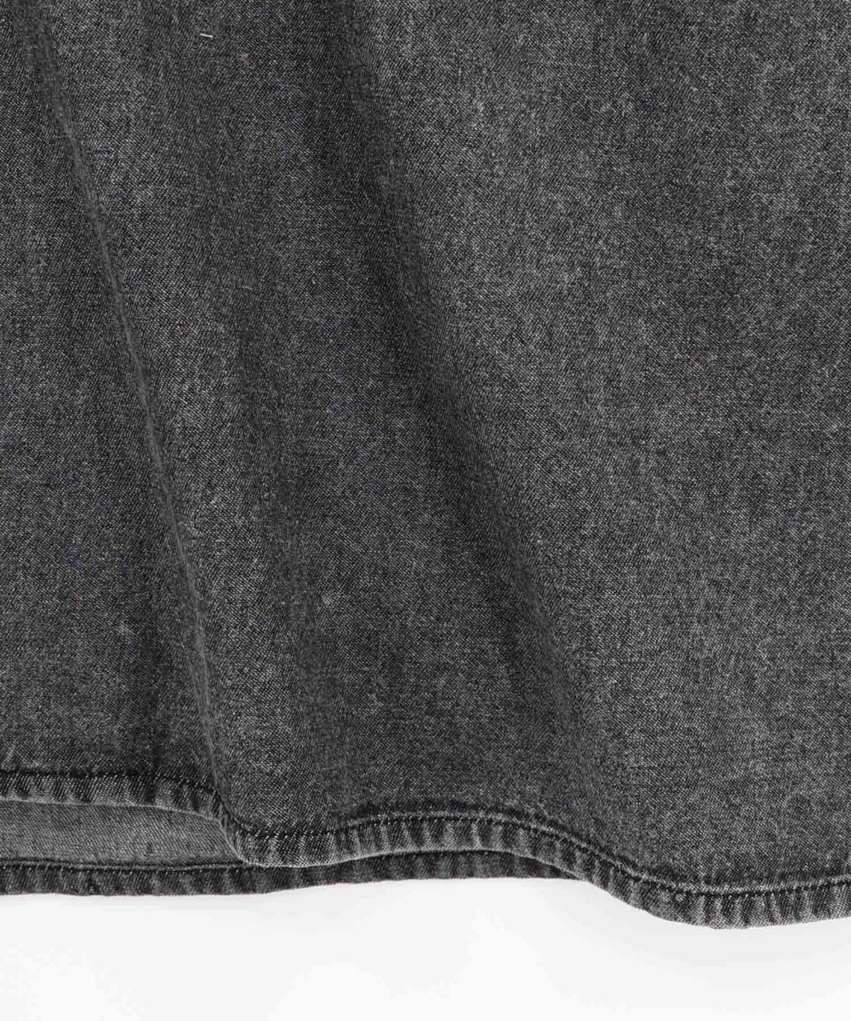 ネコパン刺繍 ひげチェックorデニムシャツ-25