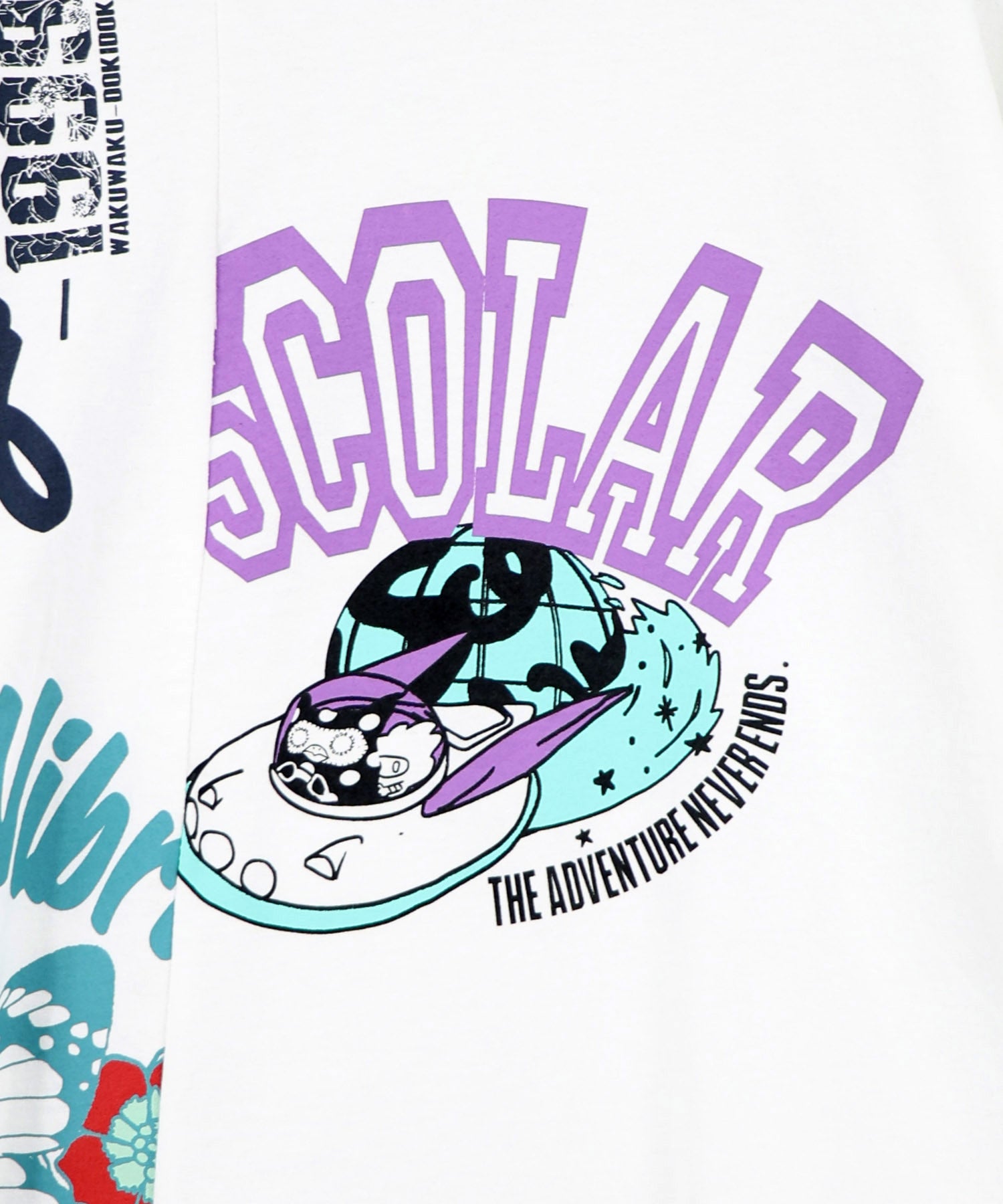 トリプルX 162628：ポジティブフレーズ柄アシンメトリープルオーバーの通販-ScoLar