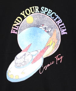 花ネコ袖柄切替 フクミン・モケの宇宙大冒険PO-12