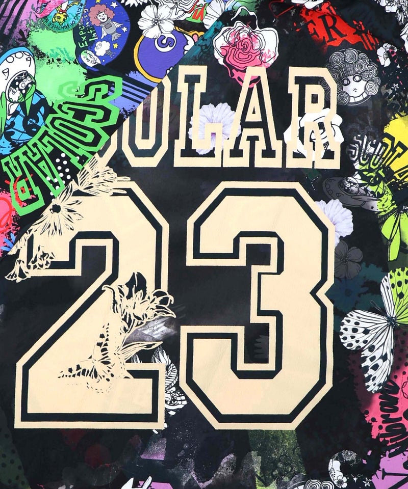 ポップらくがき総柄ワッシャースカート-18