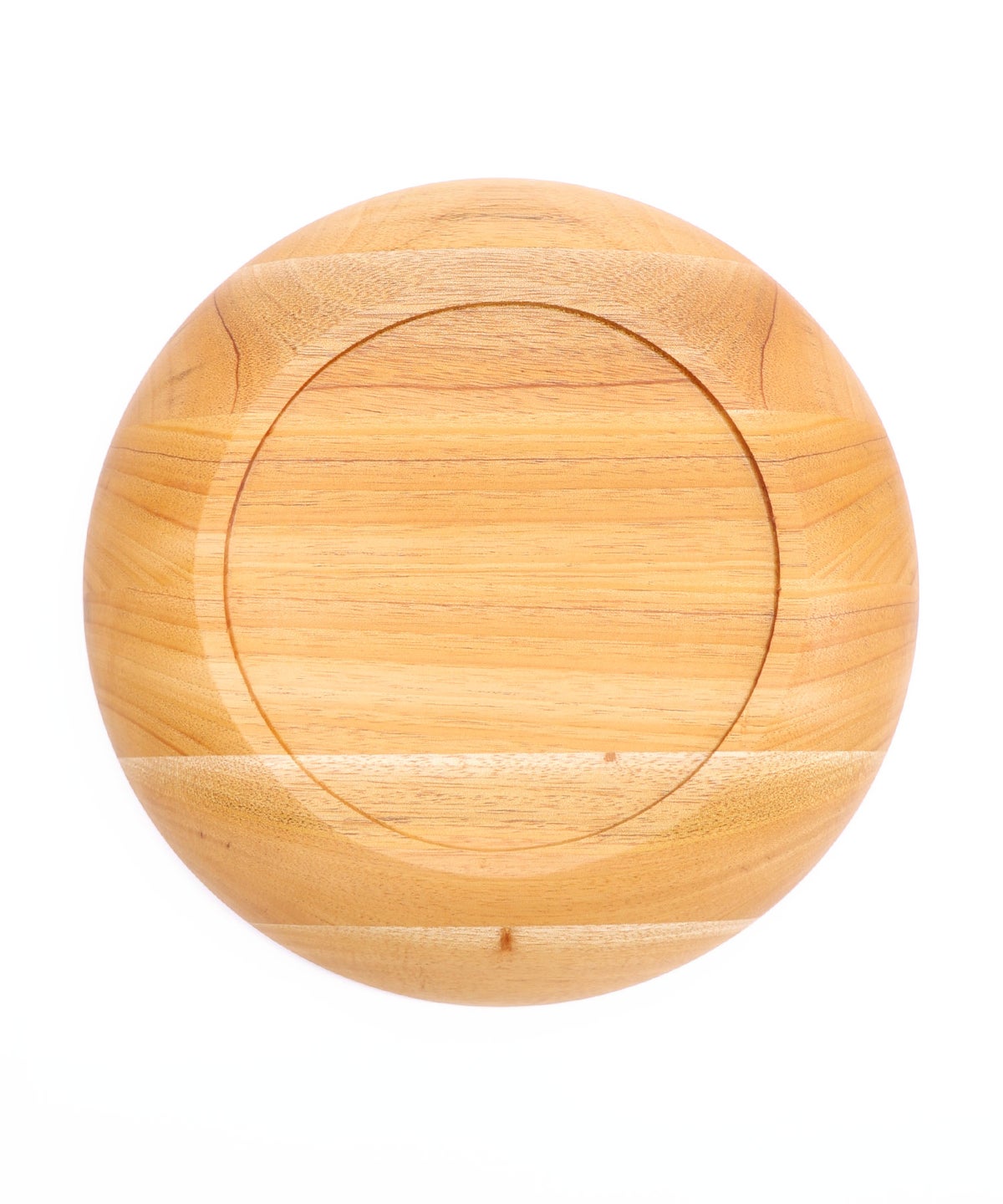 木製ラウンドディッシュ Lサイズ 花ネコ柄-7