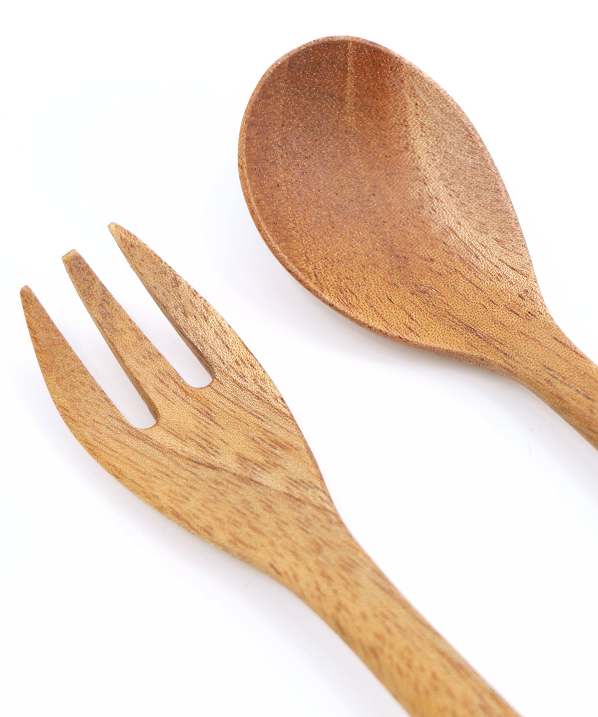 木製スプーン&フォークセット-5